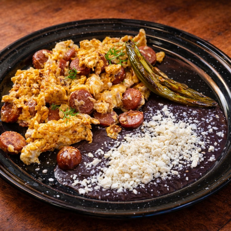 HUEVOS REVUELTOS AL GUSTO