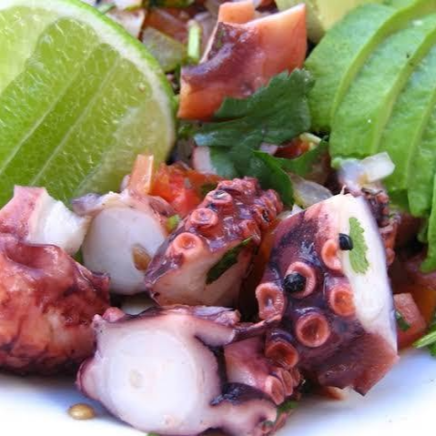 Ceviche pulpo