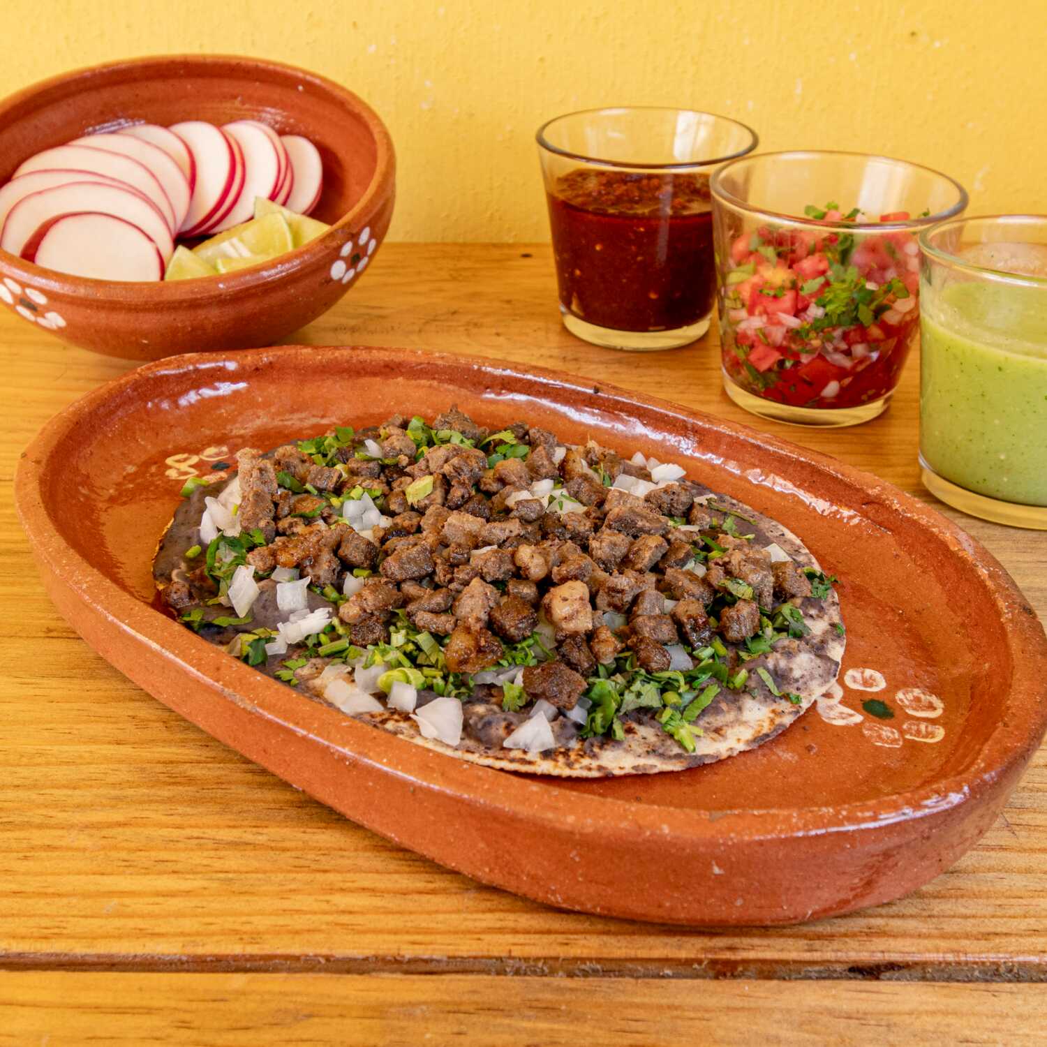 Huarache de Arrachera
