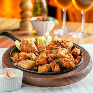 Nossa iguaria na versão à passarinho.