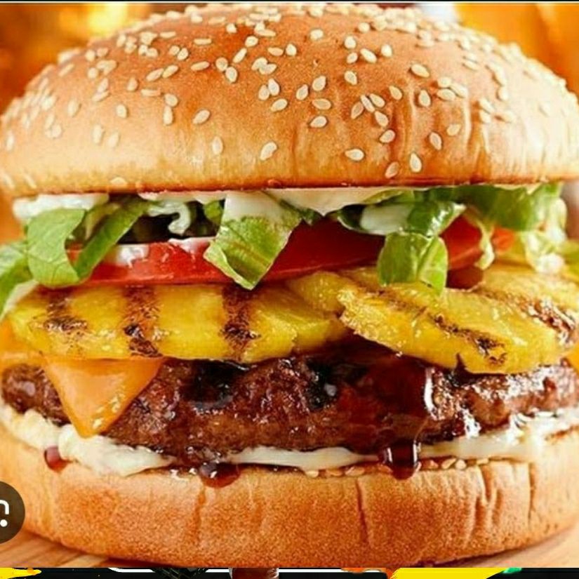 Hamburguesa Hawaiana