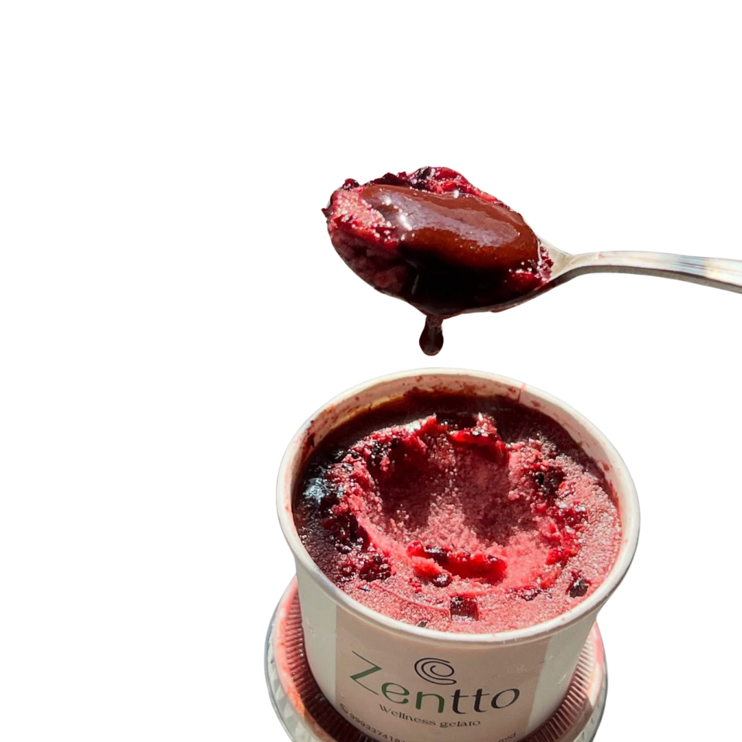 Helado Zentto Frutos Rojos con Chamoy 500 Ml