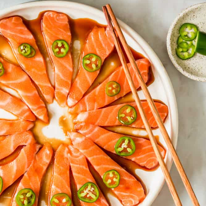 Sashimi Salmon