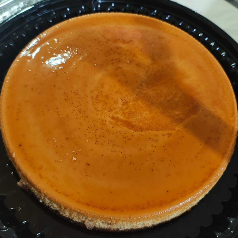 Chocoflan de Costco Rebanada