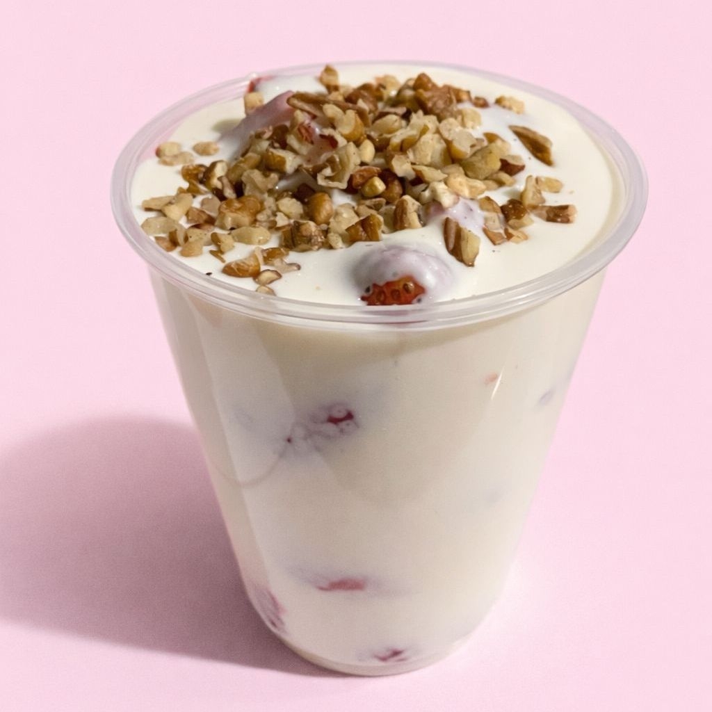 Fresas con crema medianas 10 oz