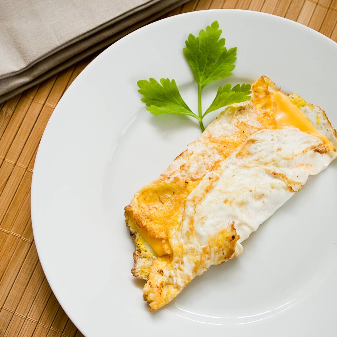 Omelette Jamón Queso
