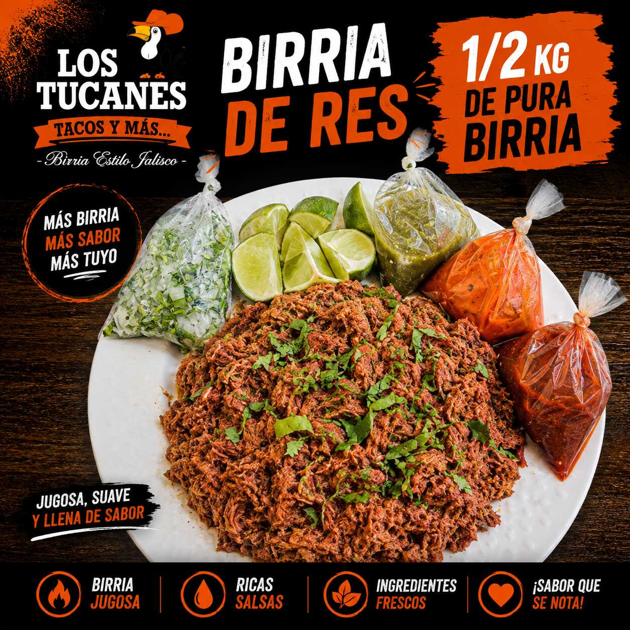 1/2 Kg de Birria de Res