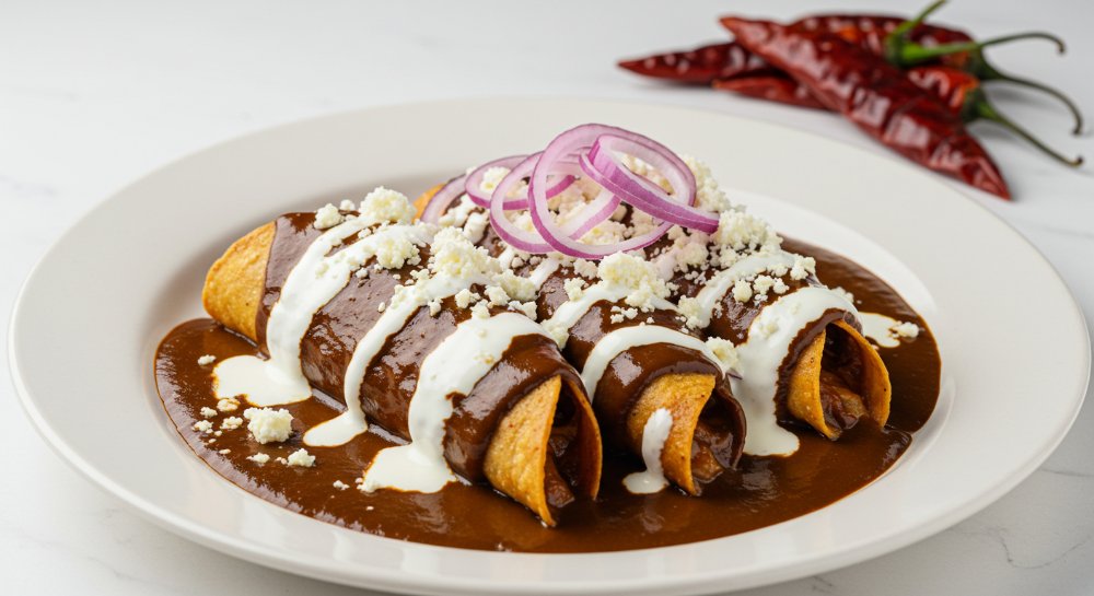 Enchiladas de Mole