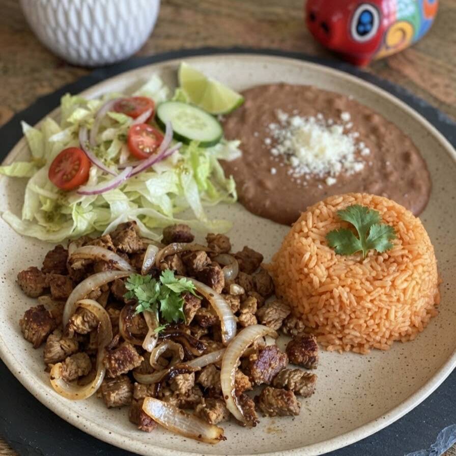 Bistec Encebollado