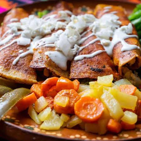 Enchiladas sencillas