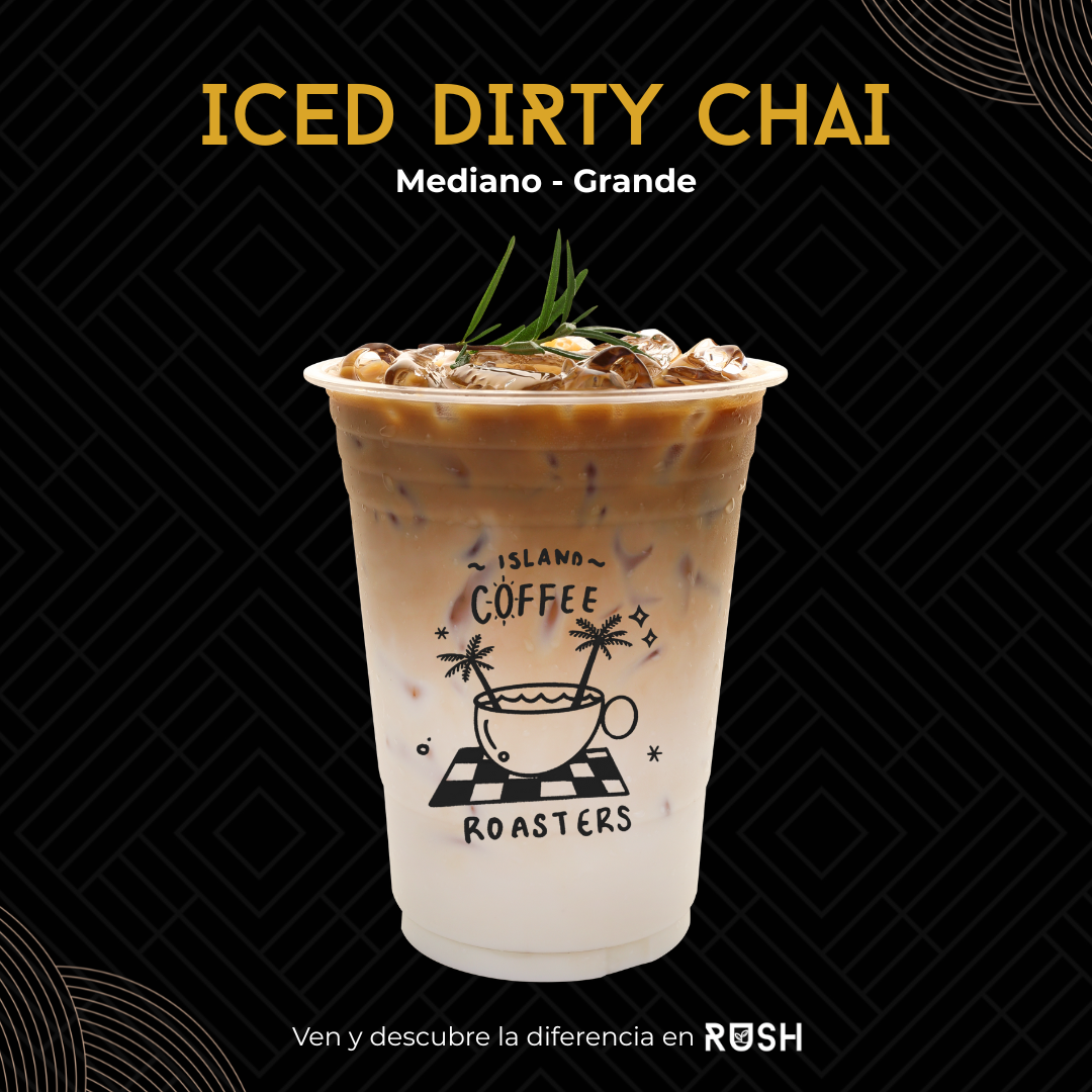 Iced Dirty Chai