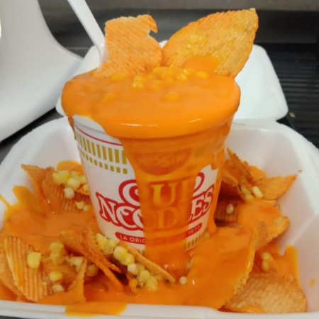 Marucha con Papas