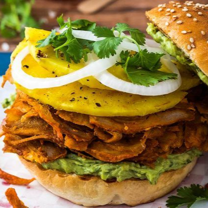Hamburguesa Al Pastor