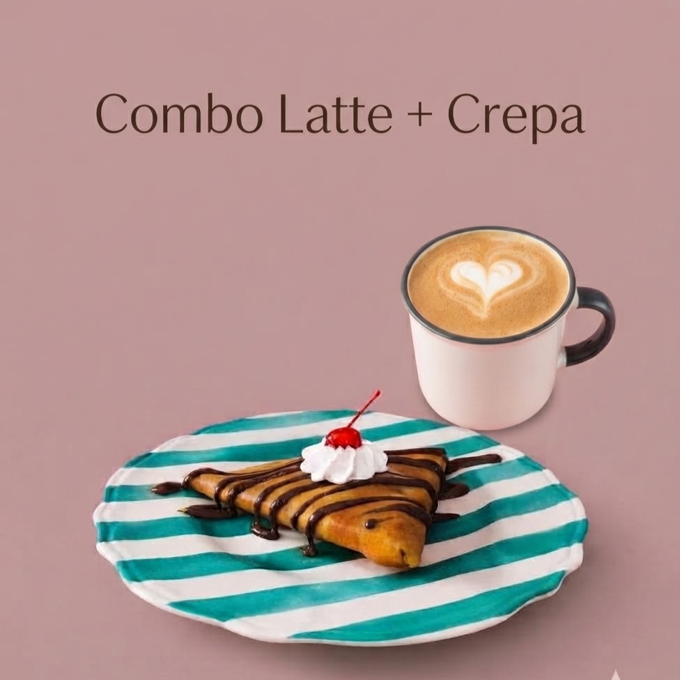 Combo Latte + Crepa