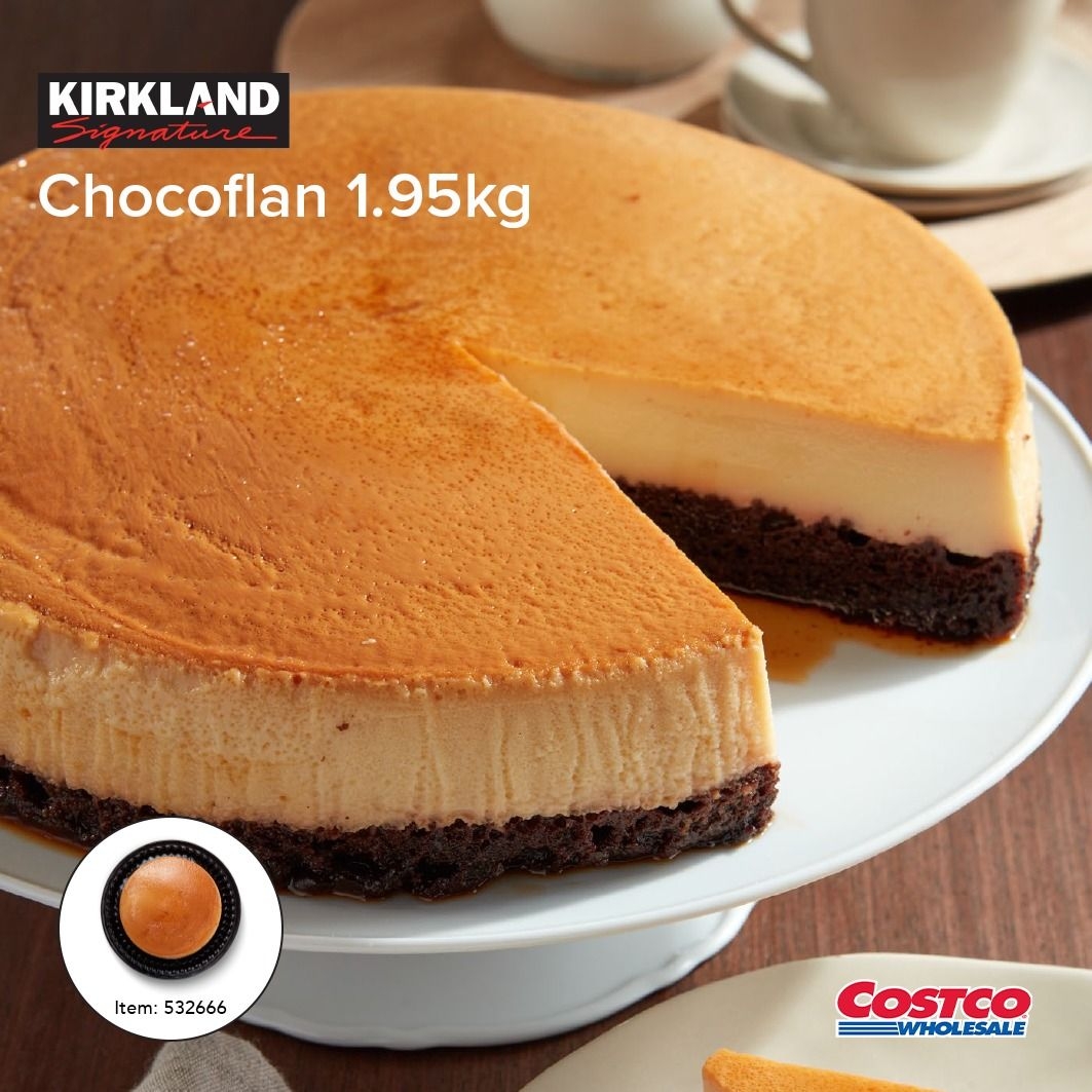 Chocoflan de Costco
