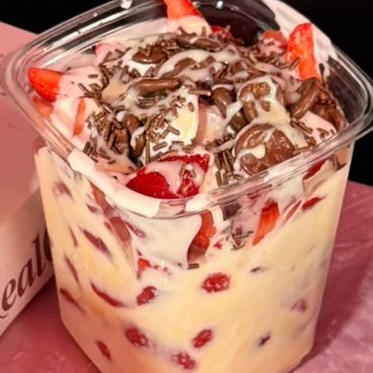 FRESAS CON CREMA