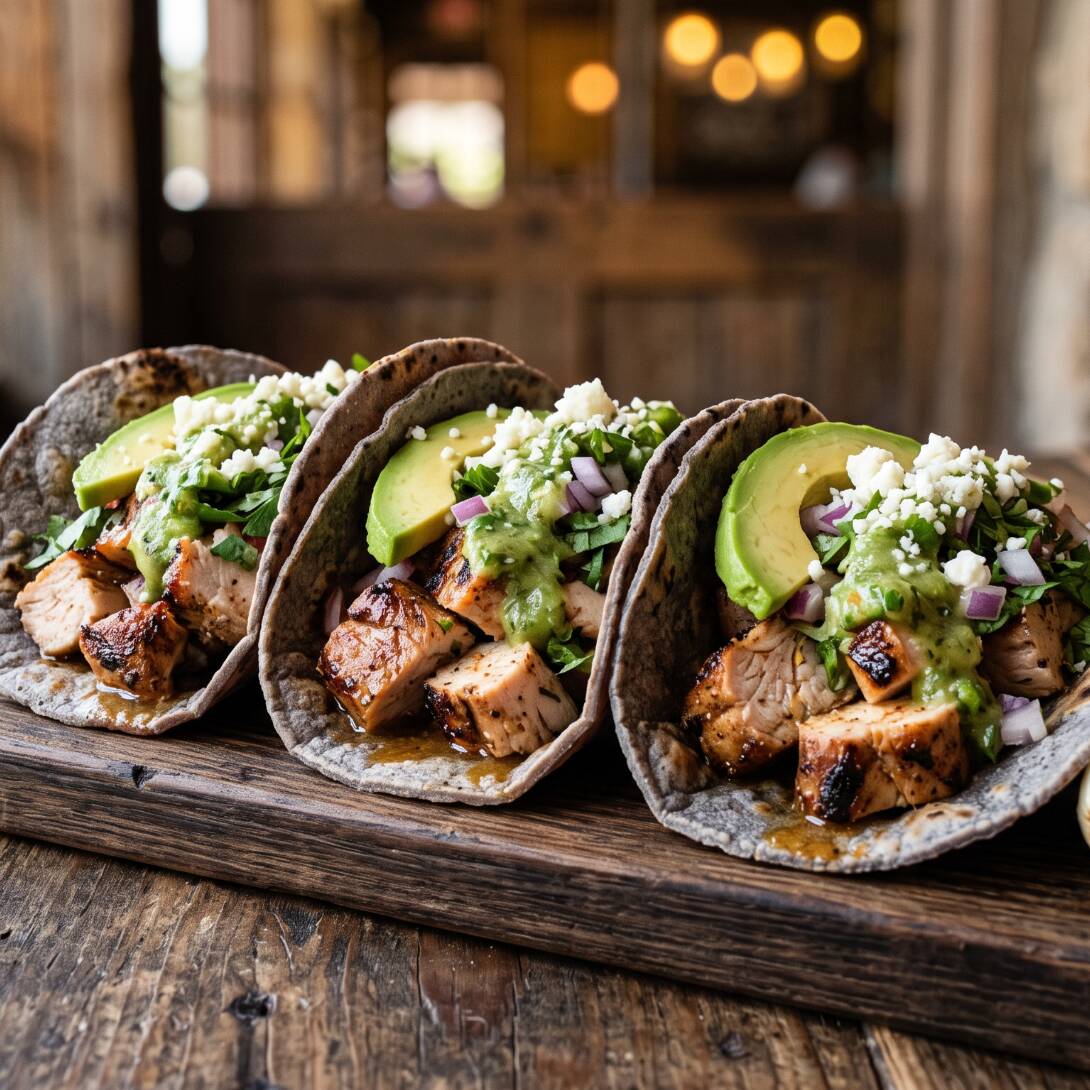 Tacos Premium Pollo