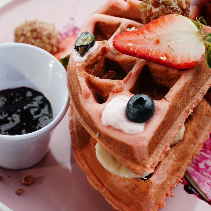 Waffle Rosa de Afrodita