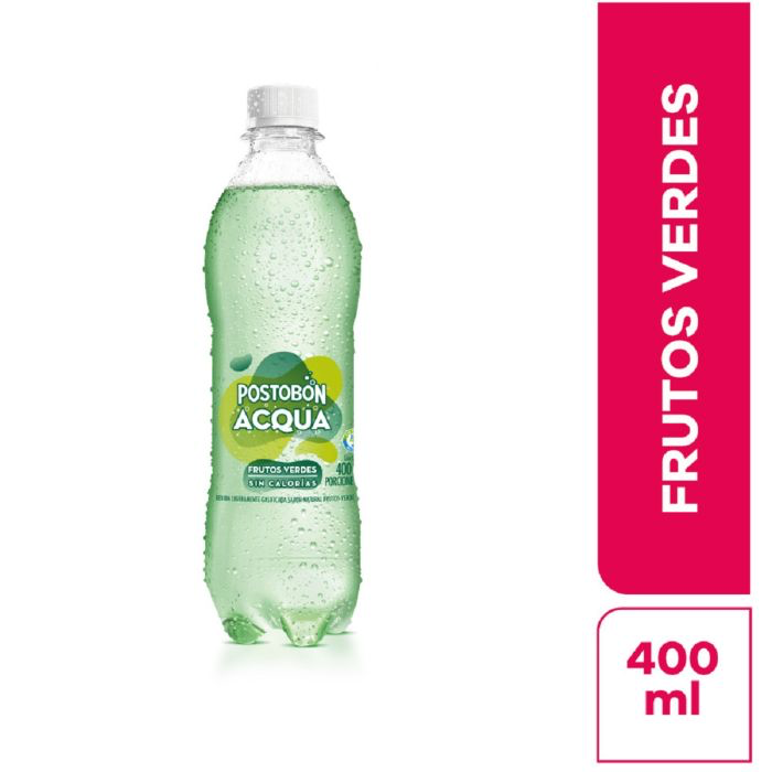 POSTOBÓN Acqua Frutos Verdes 400 Ml