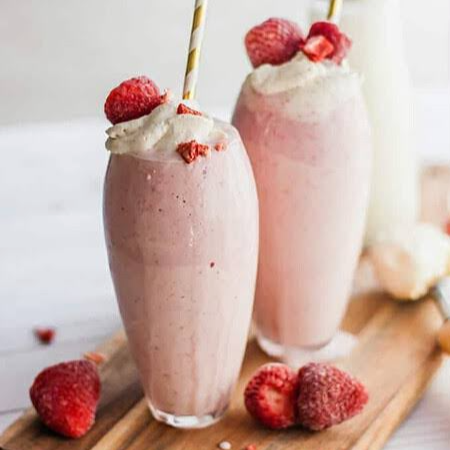 Malteada de Fresa