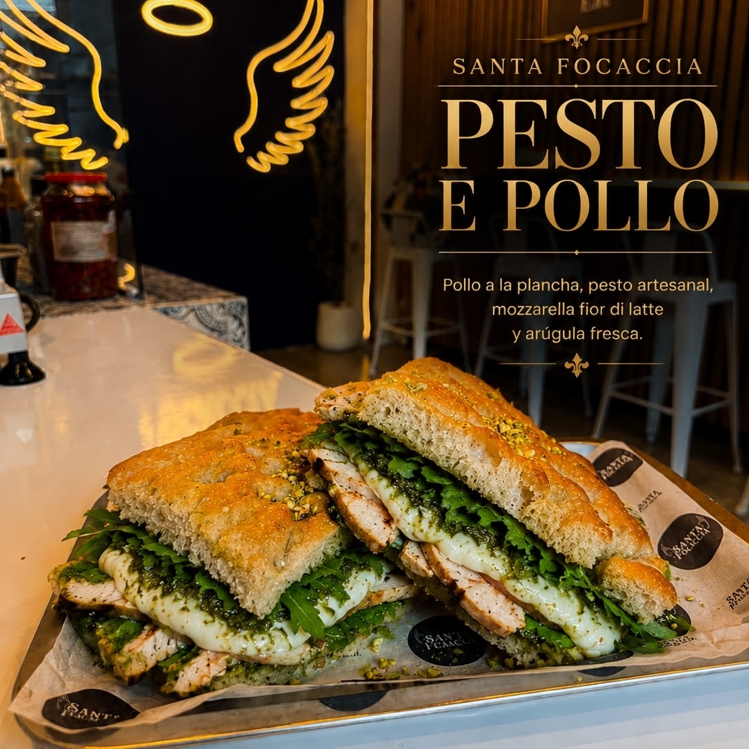 AL PESTO E POLLO