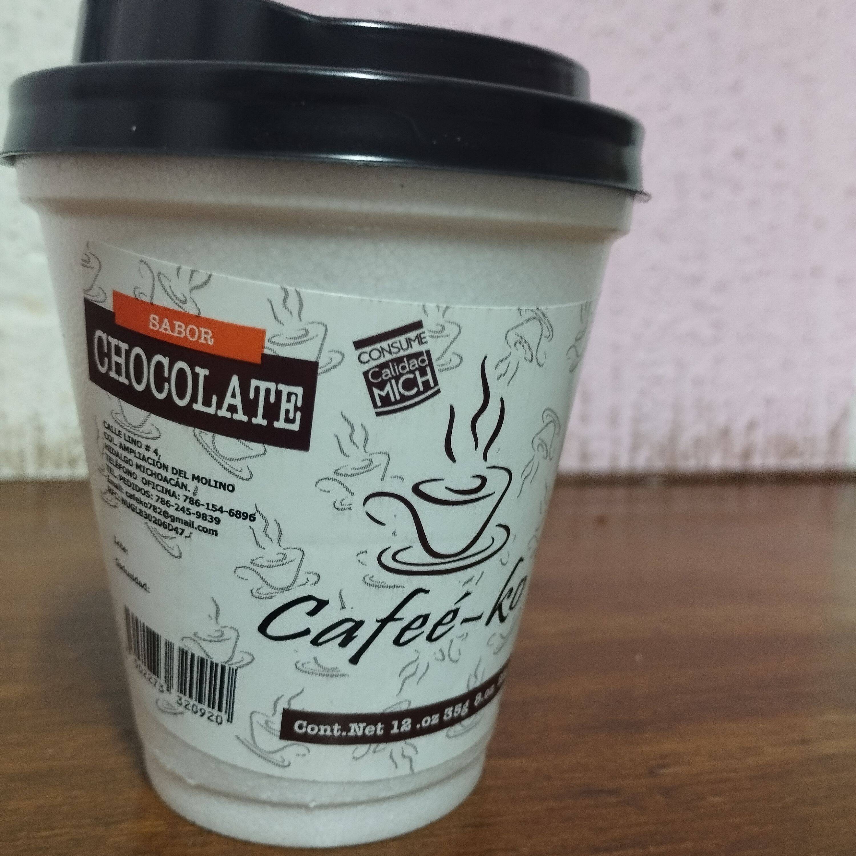 Café sabor chocolate 12oz