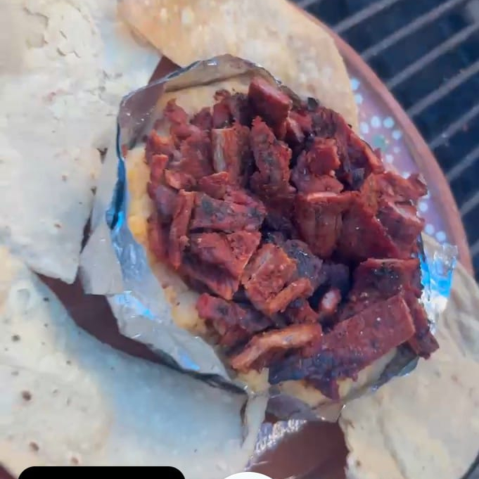 Papa de Carne Enchilada