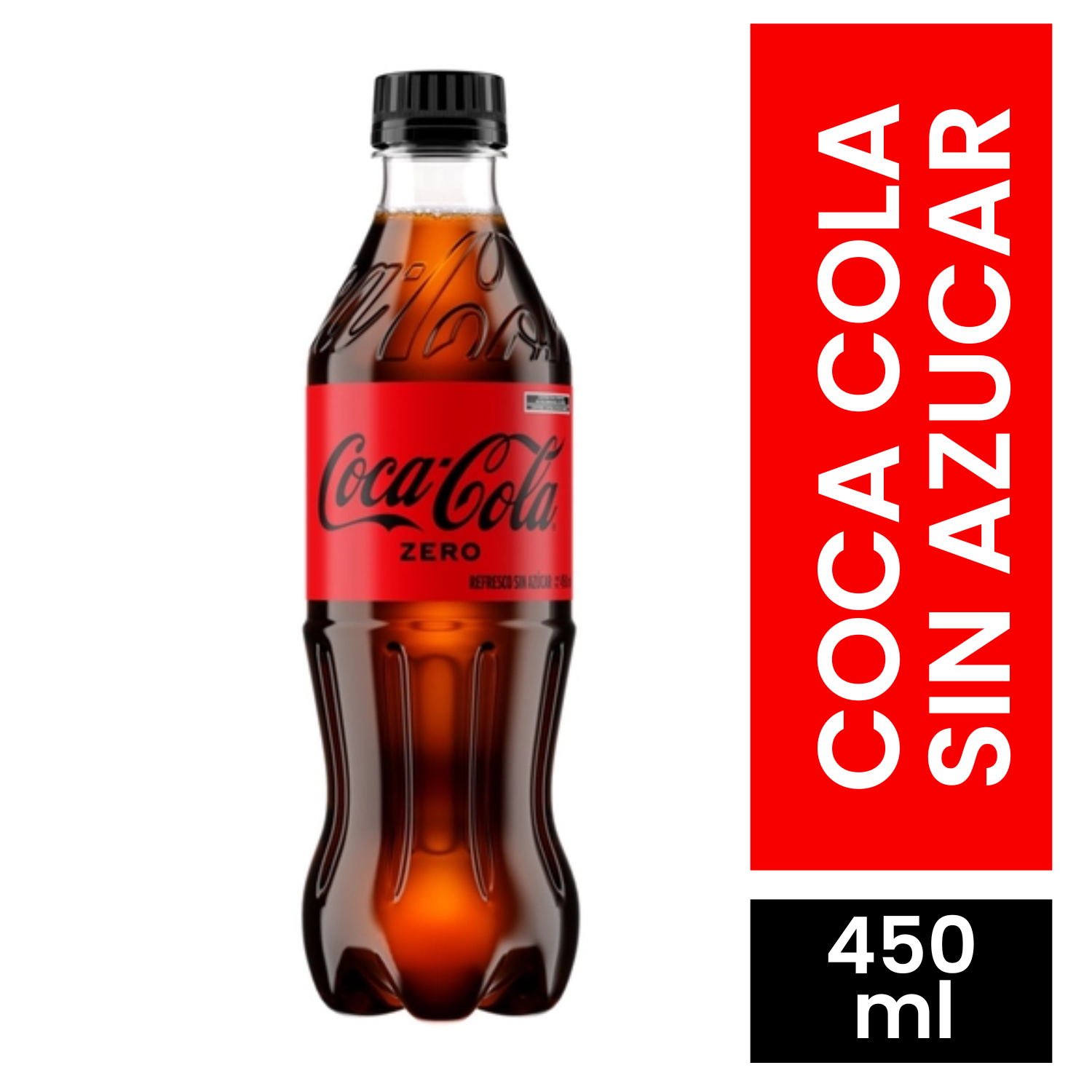 Coca Cola Sin Azucar 450 ML