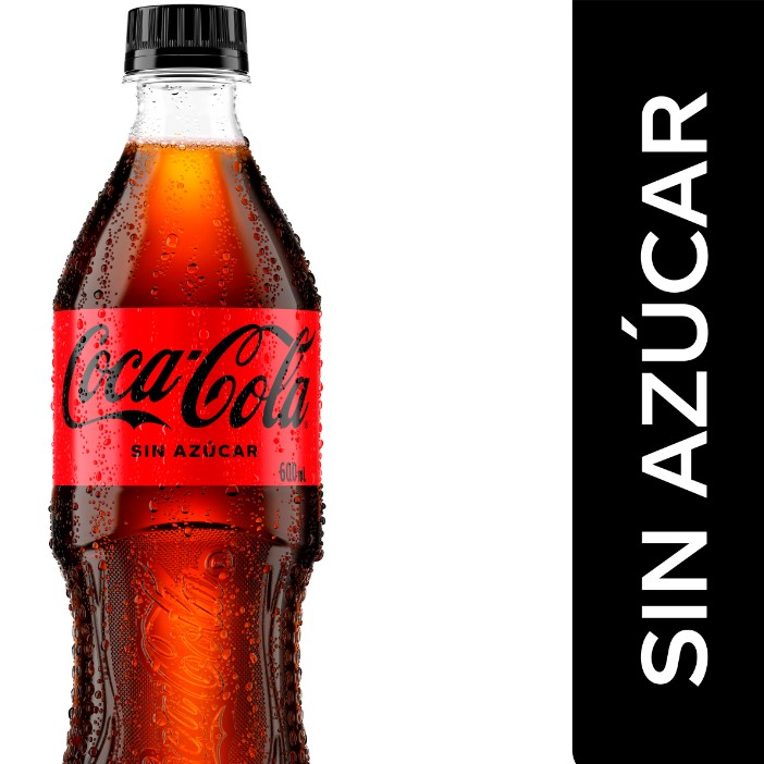 Gaseosa Coca Cola Zero 600 ML