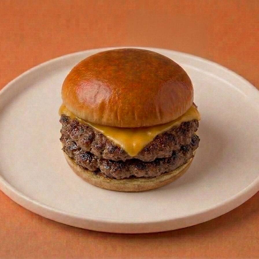 Hamburguesa Doble con Queso