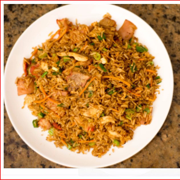 Cantonese con Chop suey,Papas y Ensalada