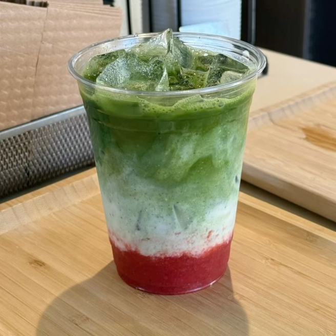 Strawberry Matcha