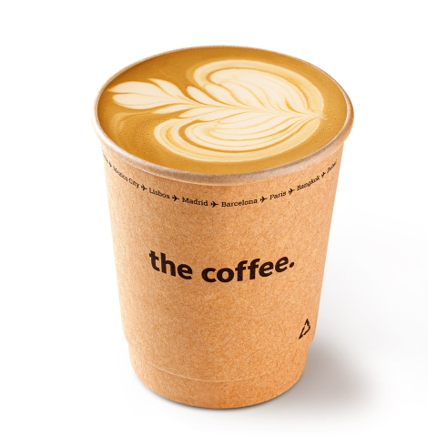 Latte com caramelo. A melhor coisa que você vai provar hoje. (com café especial e leite) (230ml)