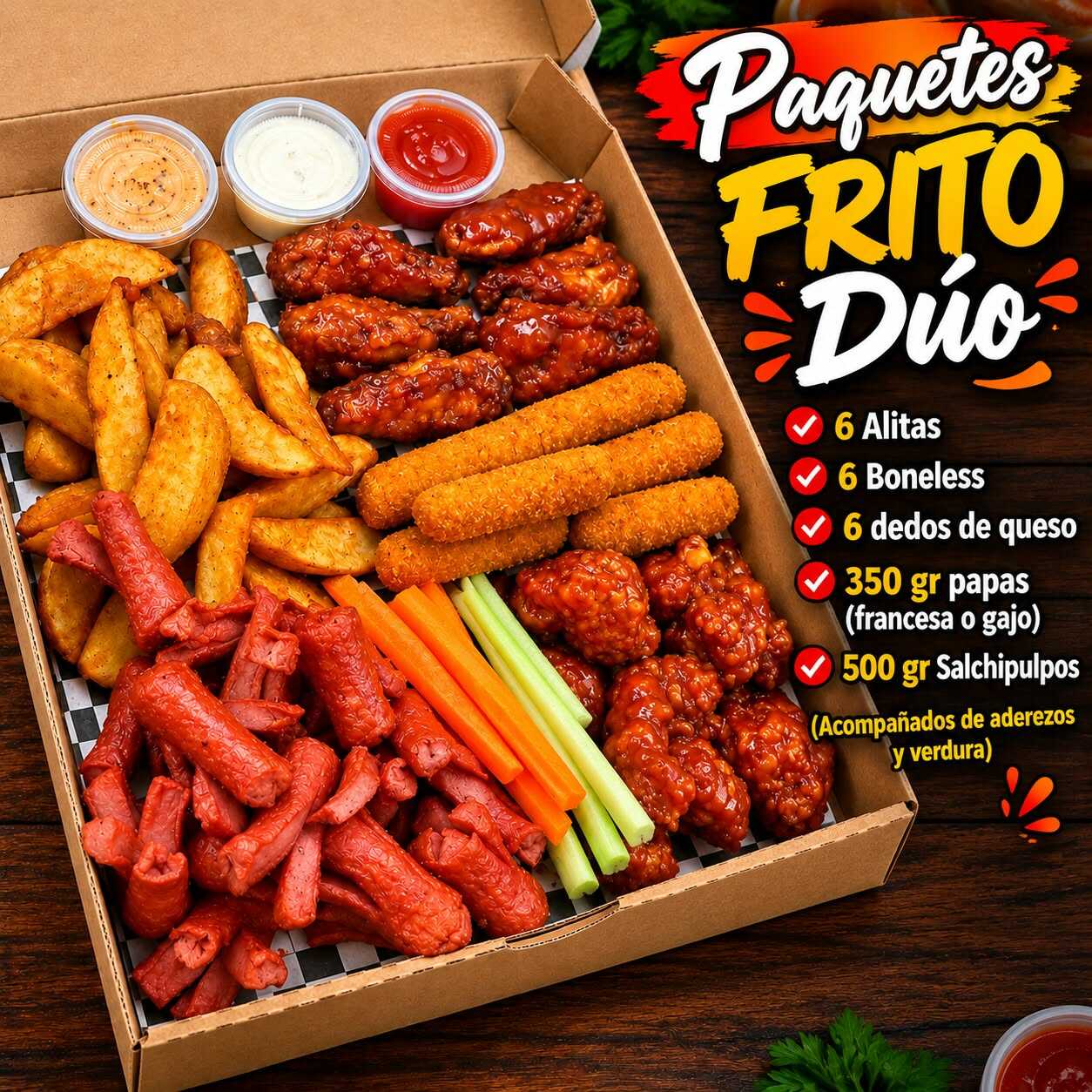CAJA FRITA DÚO