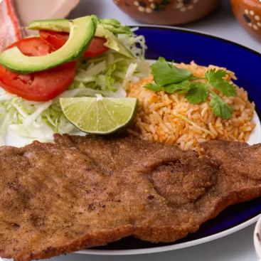 Milanesa (pollo, res o cerdo) Com Corr