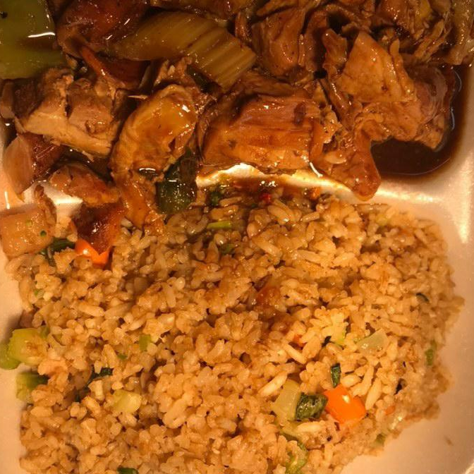 Arroz con Pollo a la Plancha