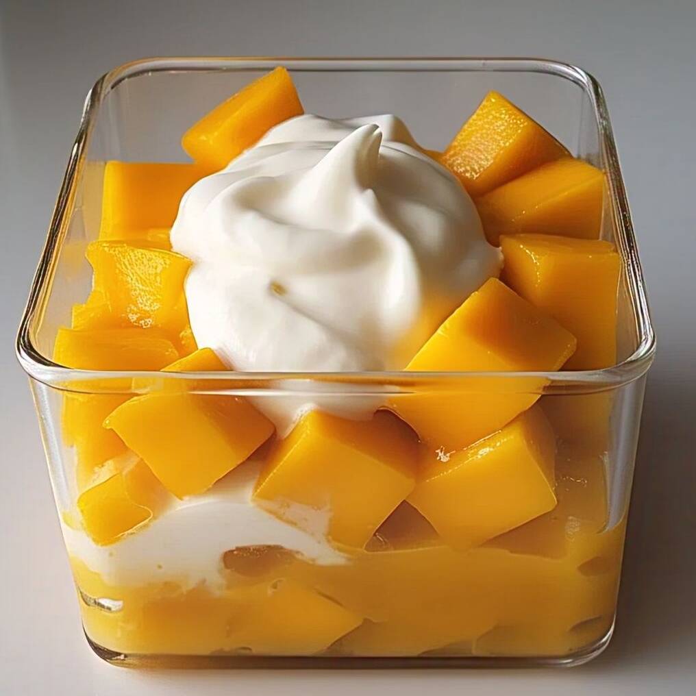 Mango con Crema 1/4 de Litro
