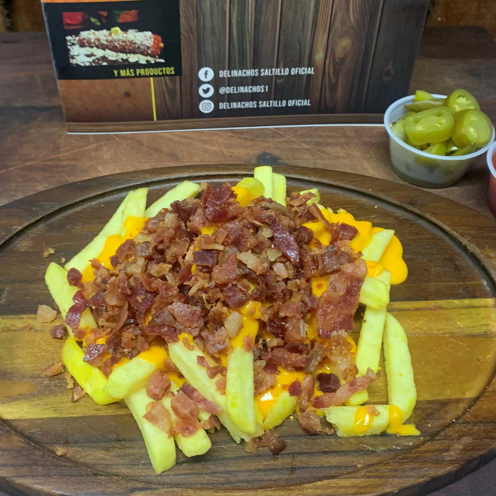 Papa Nacho con Chorizo