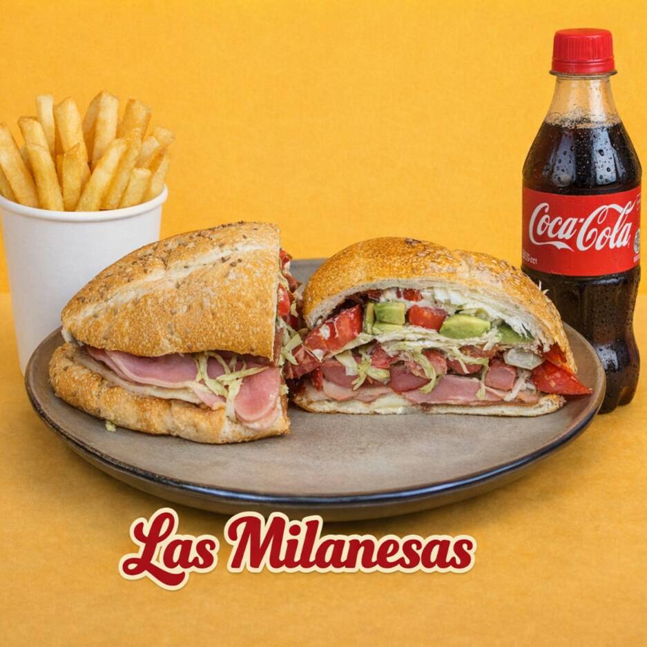 Combo La Italiana con Papas y Refresco