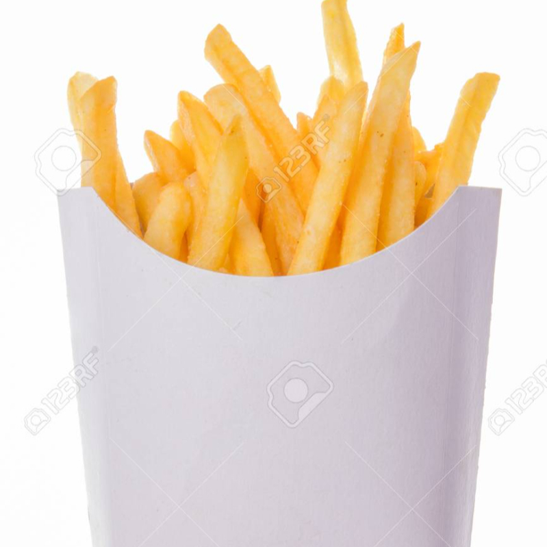 PAPAS FRITAS CON SALSA