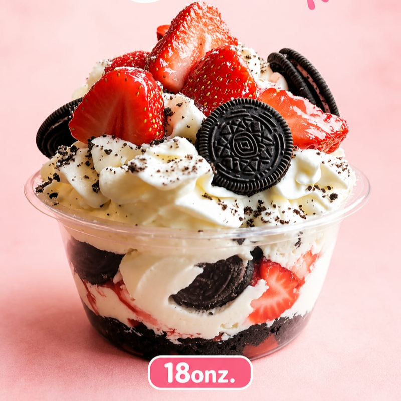 Bowl De Fresas + Oreo