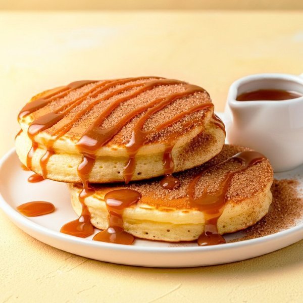 Pancakes de Churro