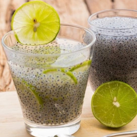 AGUA DE LIMON CON CHIA DE UN LITRO