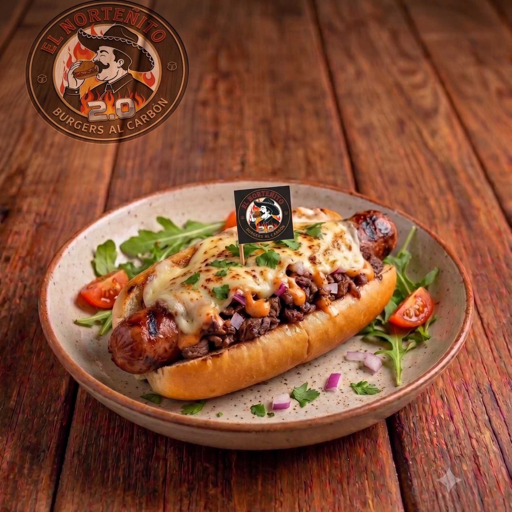 Hot Dog Salchicha Asadera
