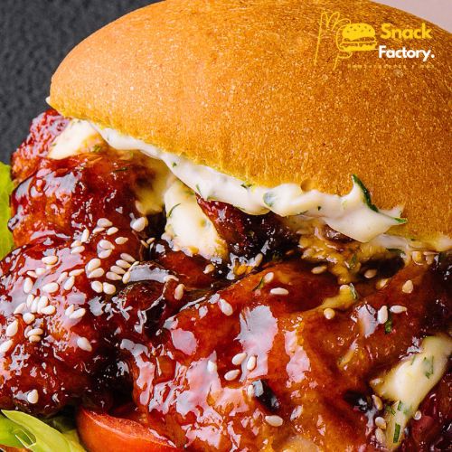 Hamburguesa Pollo BBQ