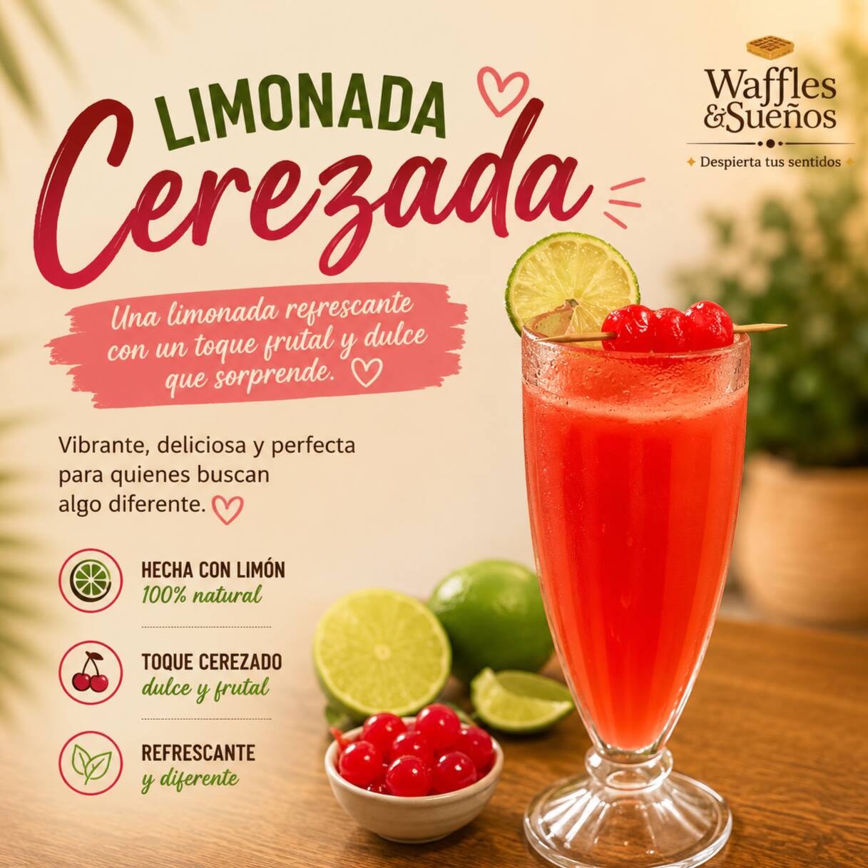 Limonada Cerezada
