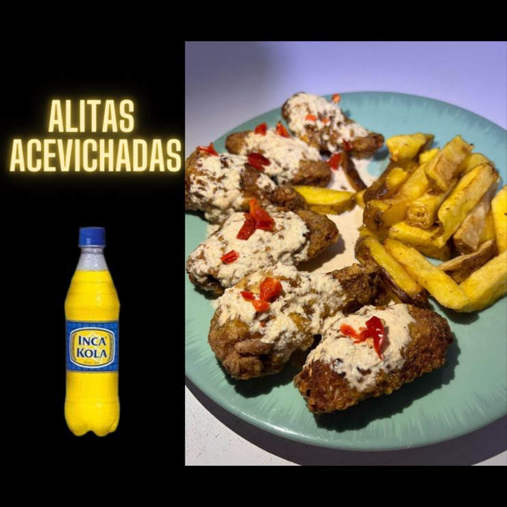 Combo Alita Acevichada + Inka Cola 500 Ml