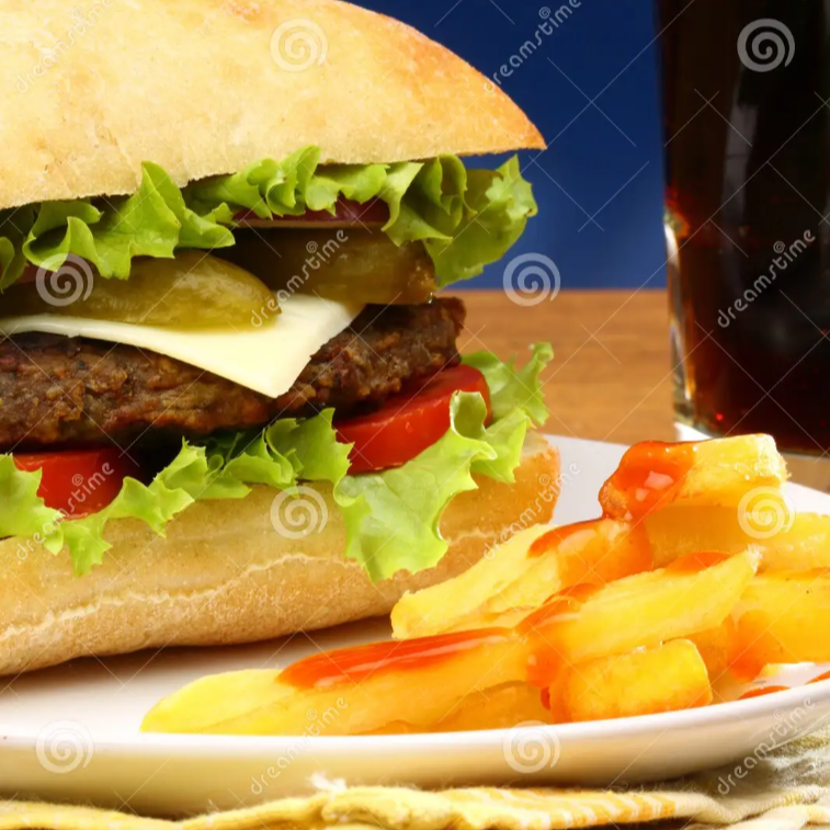 Combo Hamburguesa Clásica
