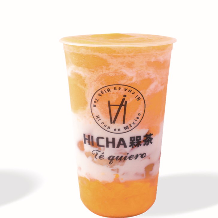 39 mango pomelo con boba frappe (G)