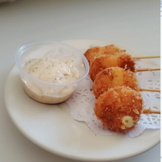 KUSHIAGE QUESO CON PLATANO